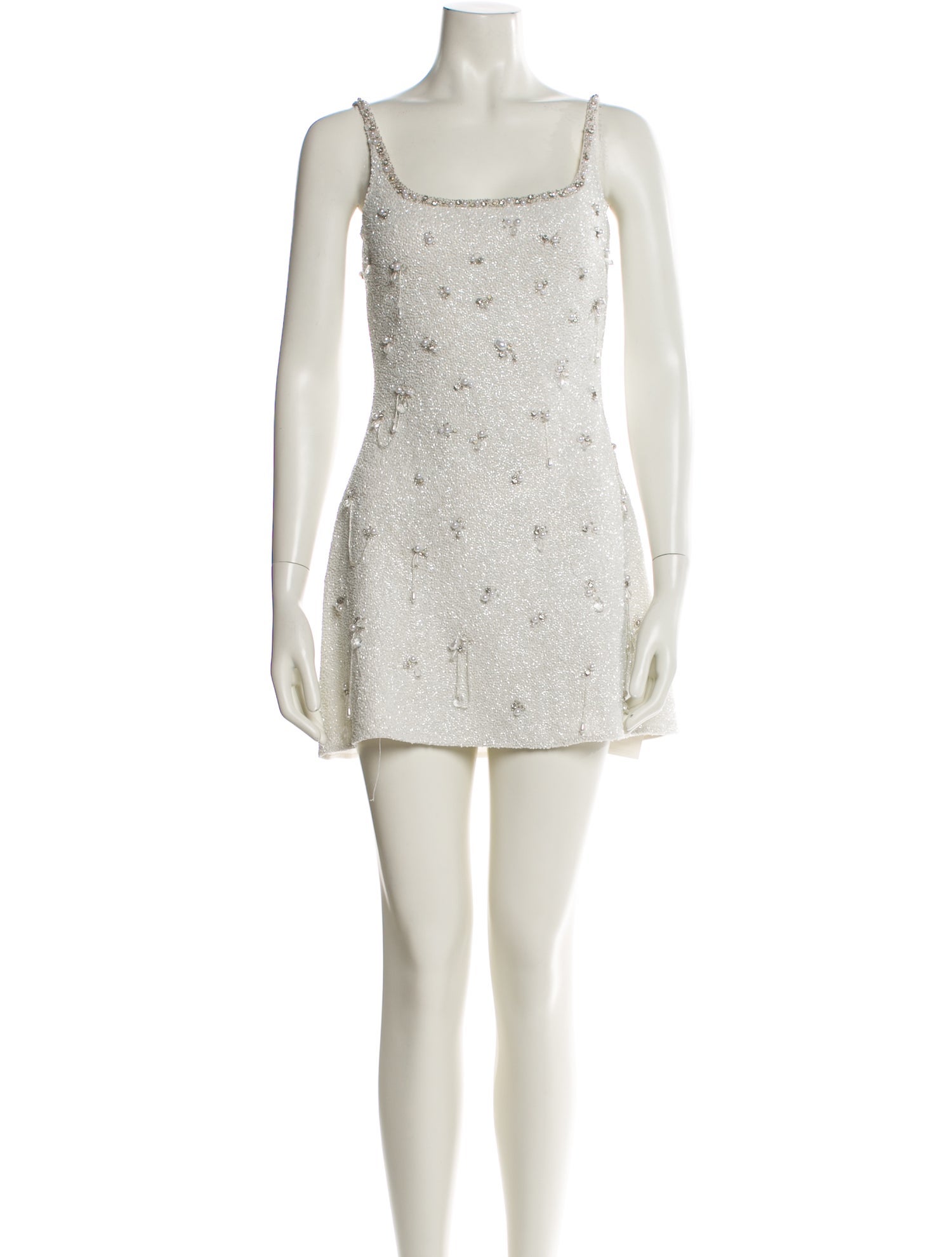 Clio Peppiatt Patterned Mini Dress