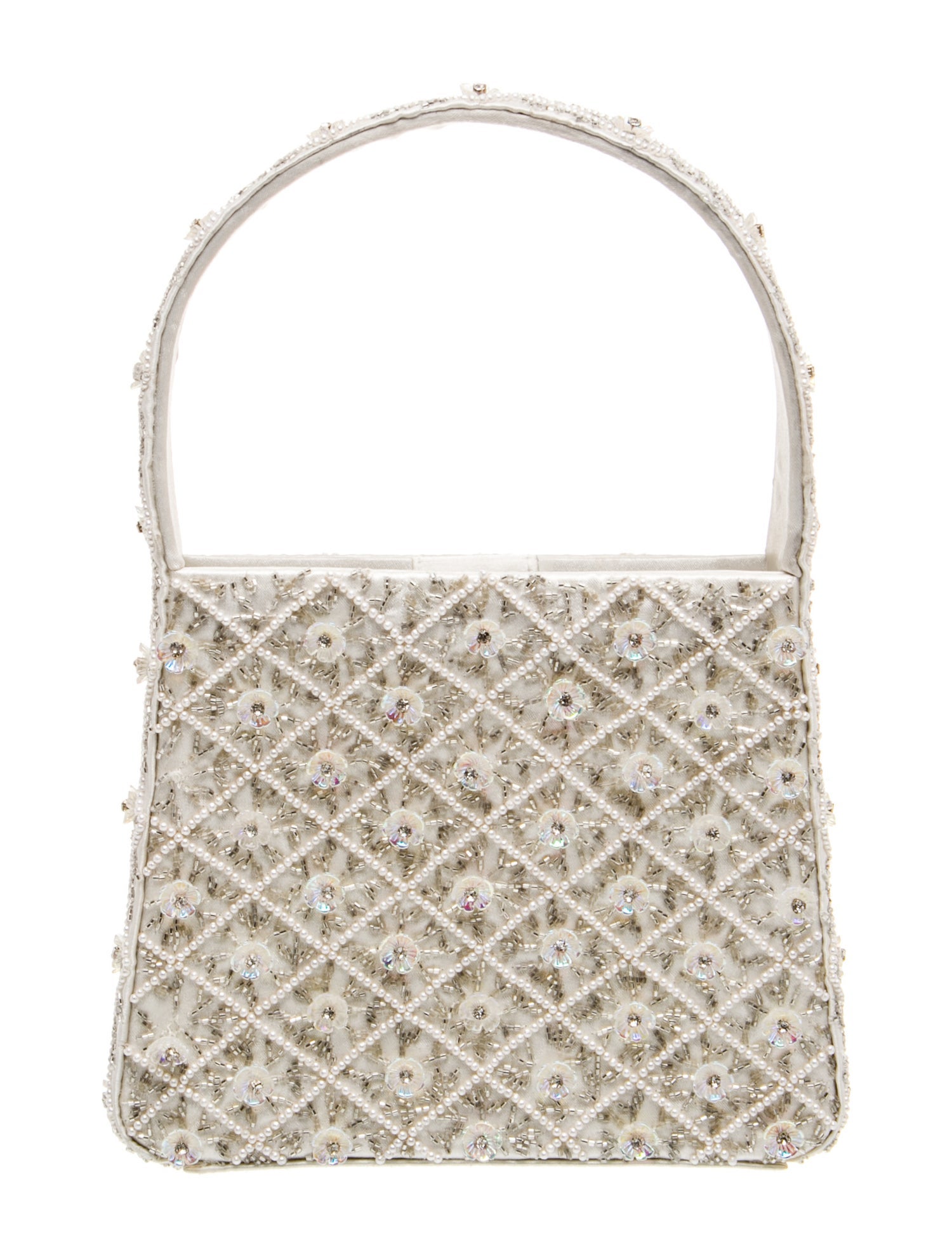 Clio Peppiatt Crystal Top Handle Bag