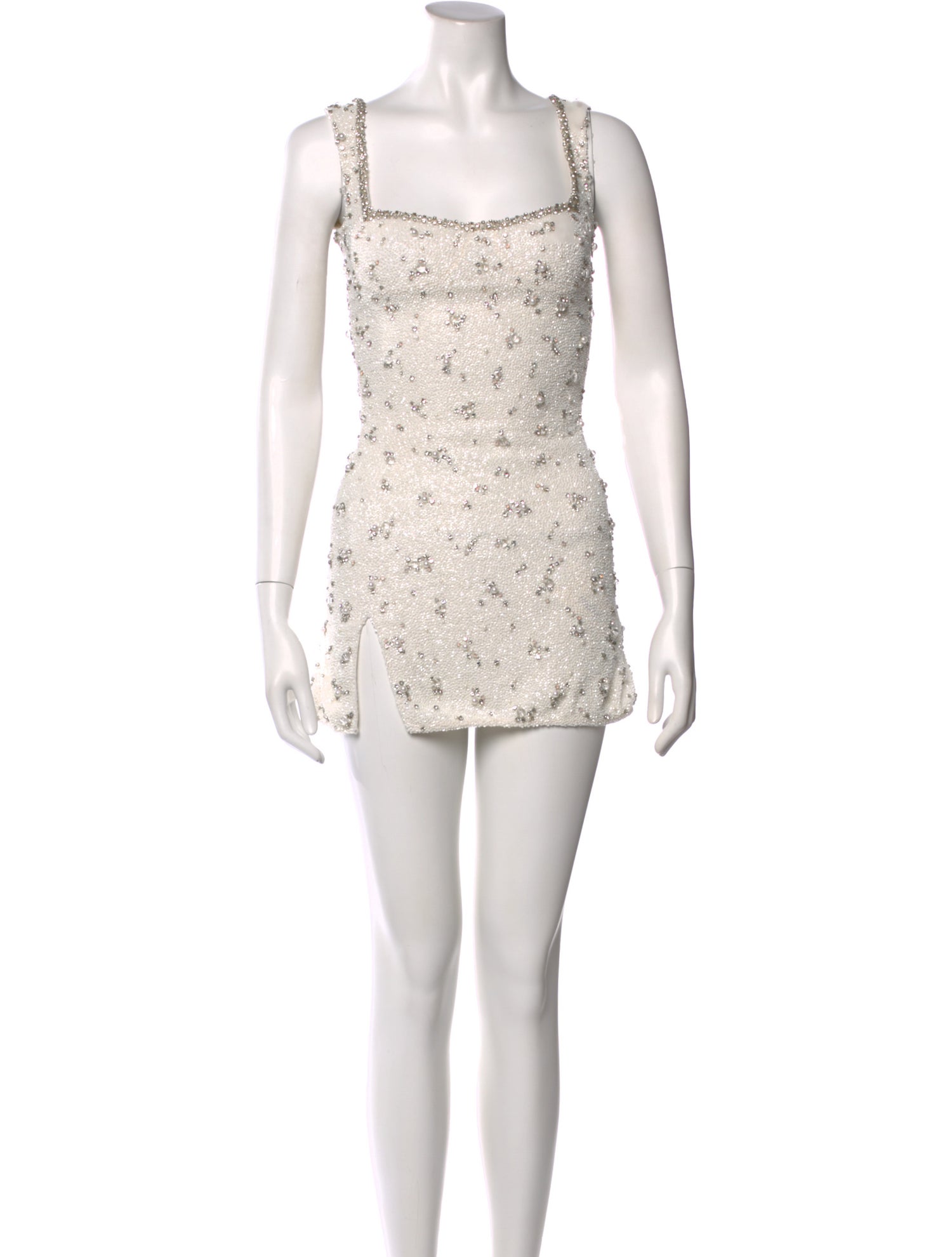 Clio Peppiatt Floral Print Mini Dress