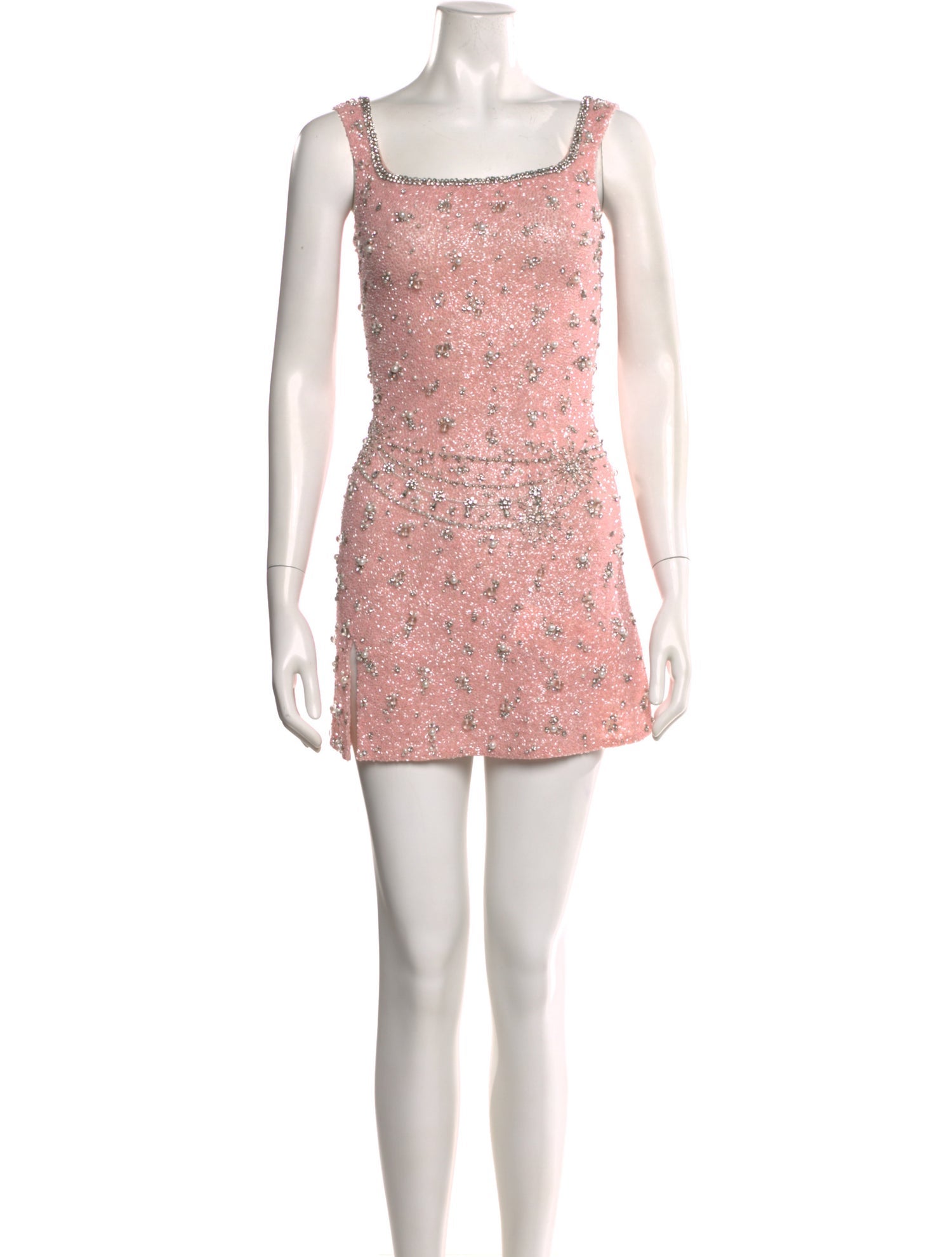 Clio Peppiatt Square Neckline Mini Dress w/ Tags