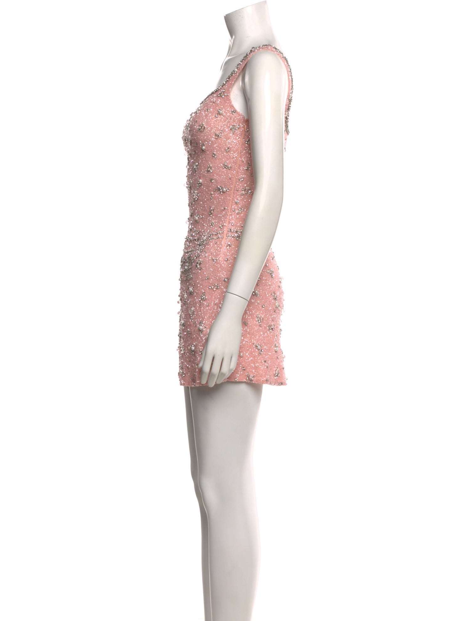 Clio Peppiatt Square Neckline Mini Dress w/ Tags