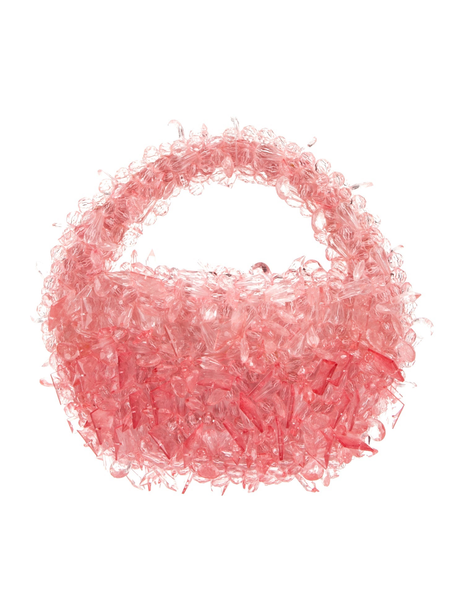 Clio Peppiatt Acrylic Top Handle Bag