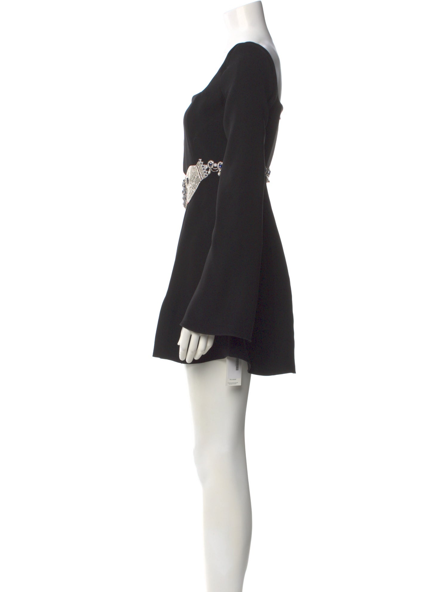 Clio Peppiatt Square Neckline Mini Dress