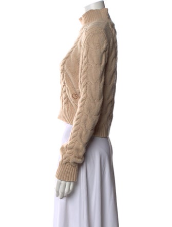 Claudia Schiffer X Frame Merino Wool Turtleneck Sweater