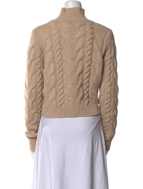 Claudia Schiffer X Frame Merino Wool Turtleneck Sweater