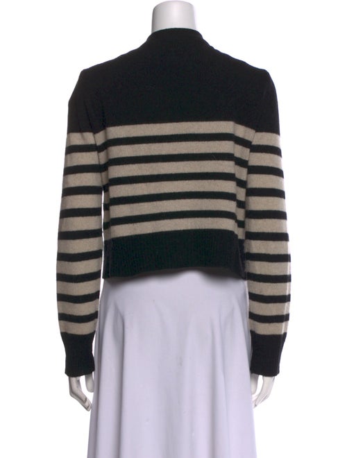 Claudia Schiffer X Frame Cashmere Striped Sweater