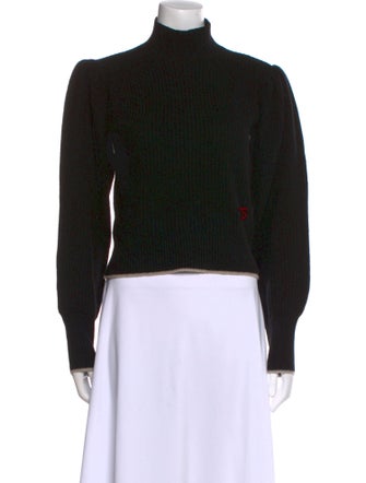 Claudia Schiffer X Frame Cashmere Mock Neck Sweater