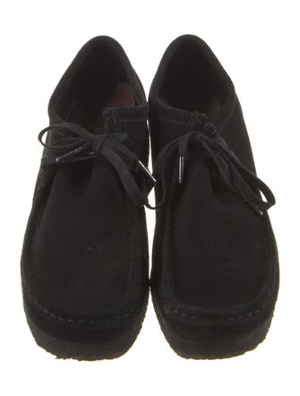 Clarks Suede Lace-Up Boots