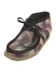 Clarks Wool Tie-Dye Print Lace-Up Boots