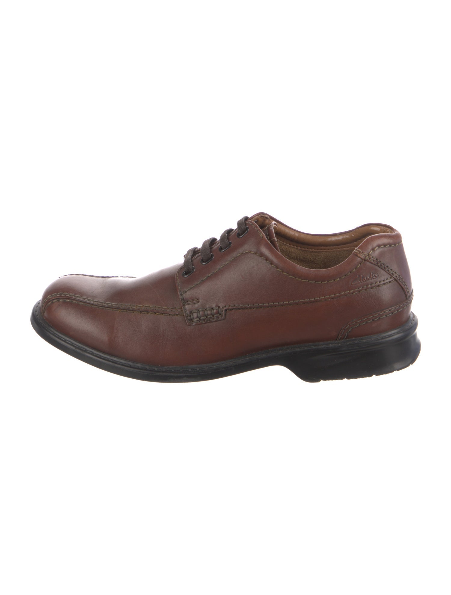 Clarks Leather Derby Shoes