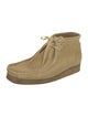 Clarks Suede Lace-Up Boots