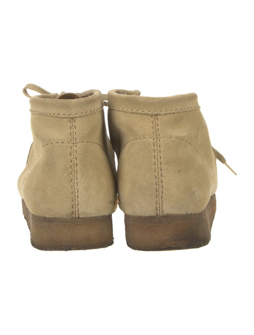 Clarks Suede Lace-Up Boots