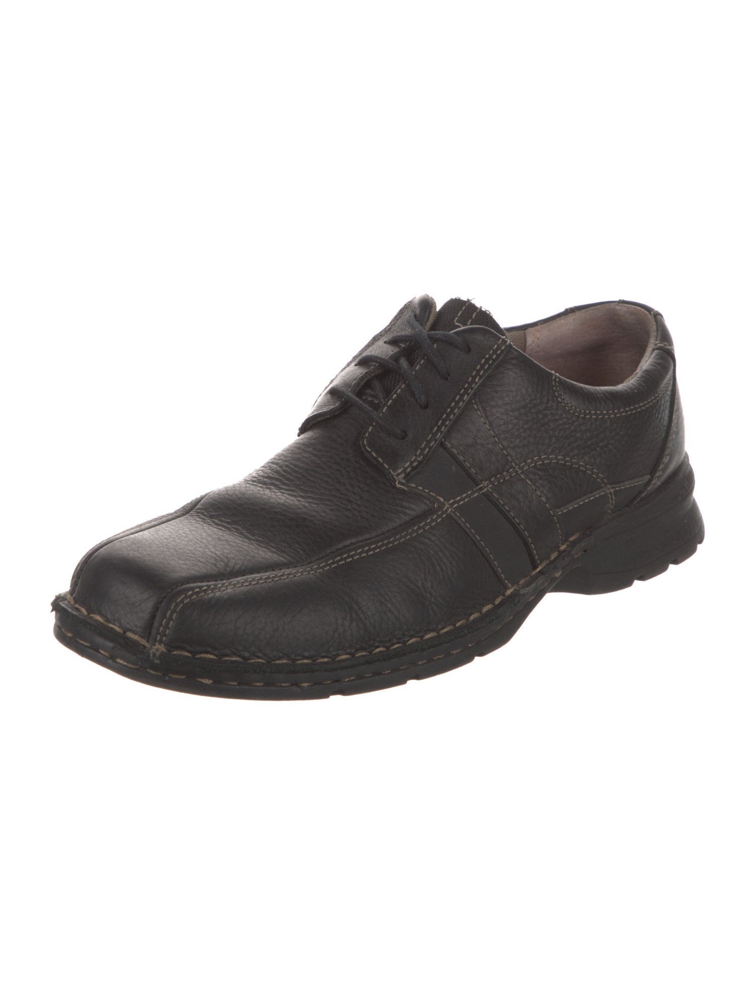 Clarks Leather Dress Loafers