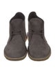 Clarks Suede Lace-Up Boots