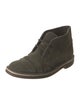 Clarks Suede Lace-Up Boots