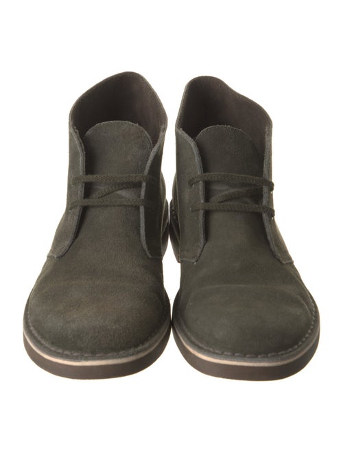 Clarks Suede Lace-Up Boots