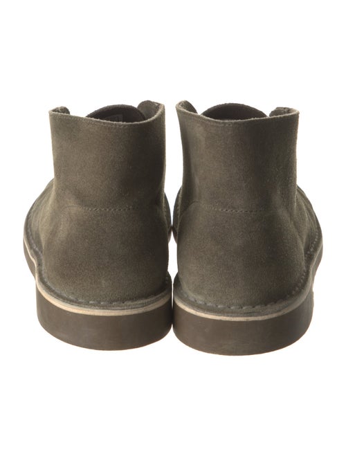 Clarks Suede Lace-Up Boots