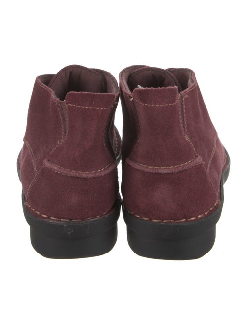 Clarks Suede Lace-Up Boots