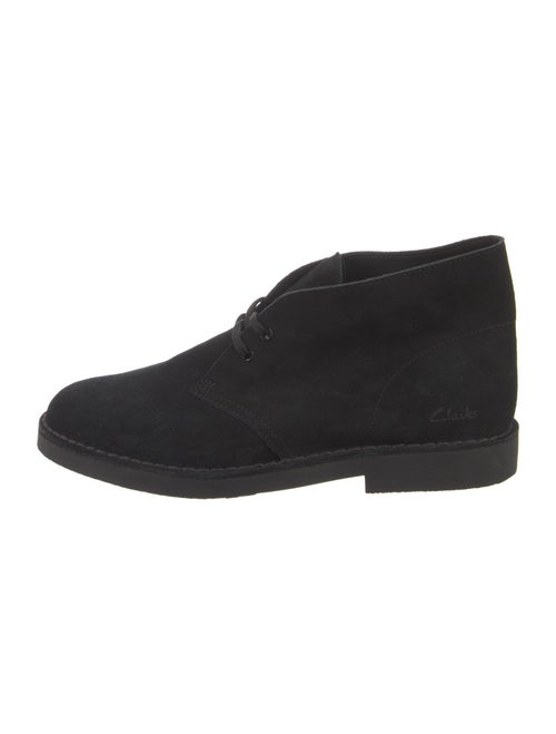Clarks Suede Lace-Up Boots