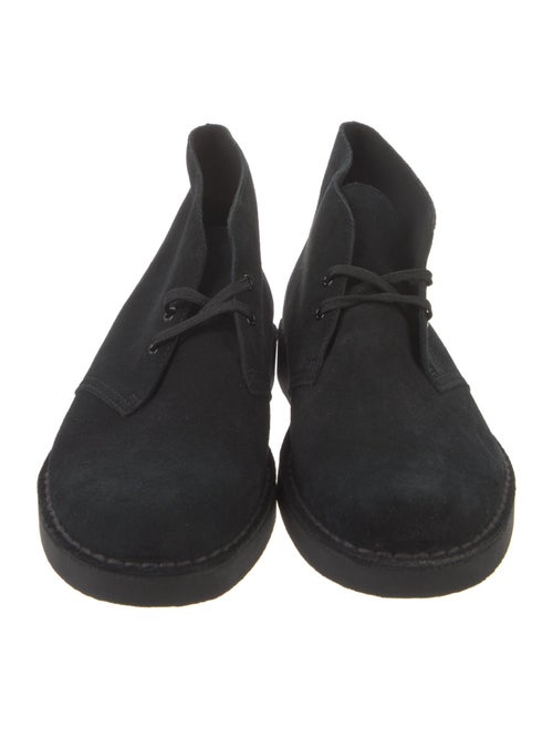 Clarks Suede Lace-Up Boots