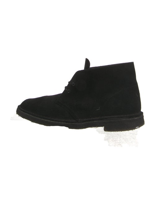 Clarks Suede Lace-Up Boots