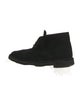 Clarks Suede Lace-Up Boots