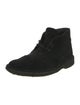 Clarks Suede Lace-Up Boots