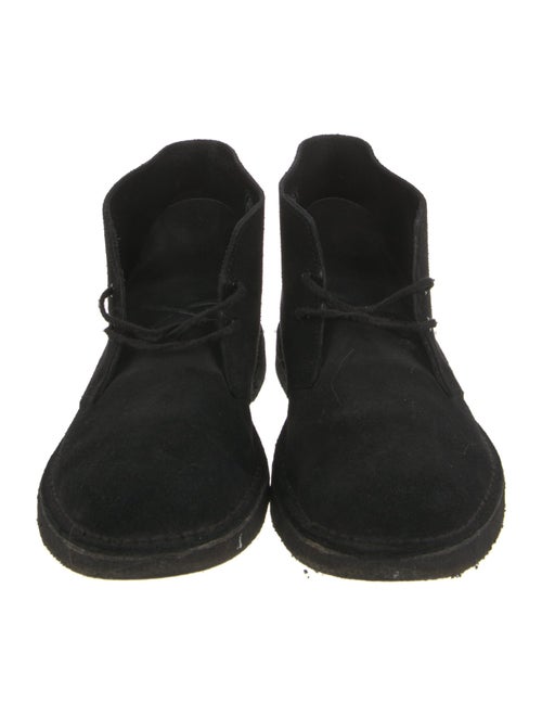 Clarks Suede Lace-Up Boots
