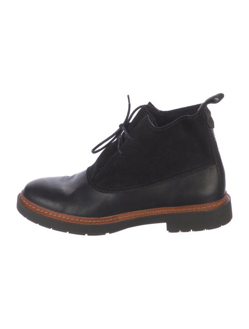 Clarks Leather Lace-Up Boots