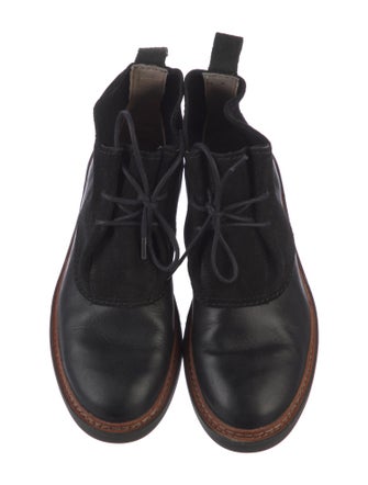 Clarks Leather Lace-Up Boots