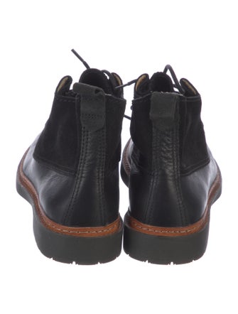 Clarks Leather Lace-Up Boots