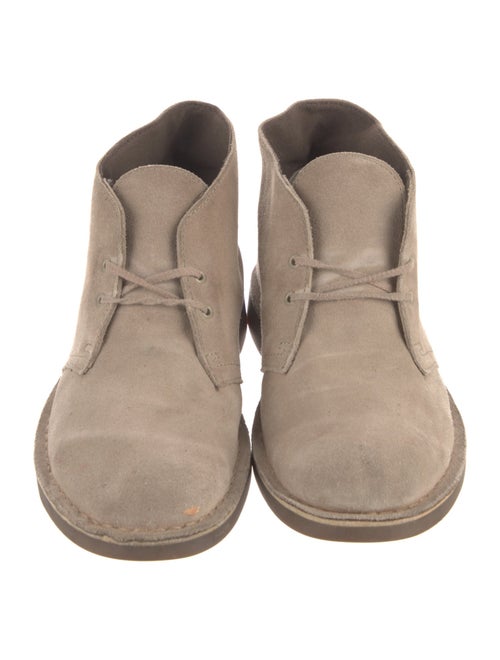 Clarks Suede Lace-Up Boots
