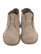 Clarks Suede Lace-Up Boots