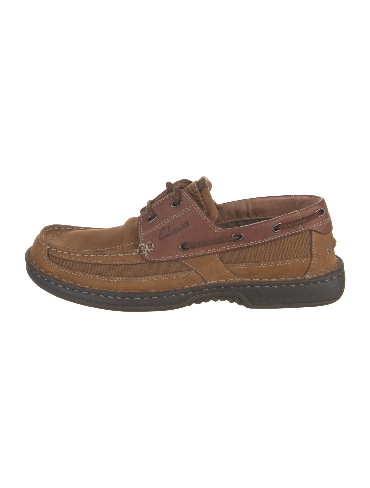 Clarks Leather Boat Shoes