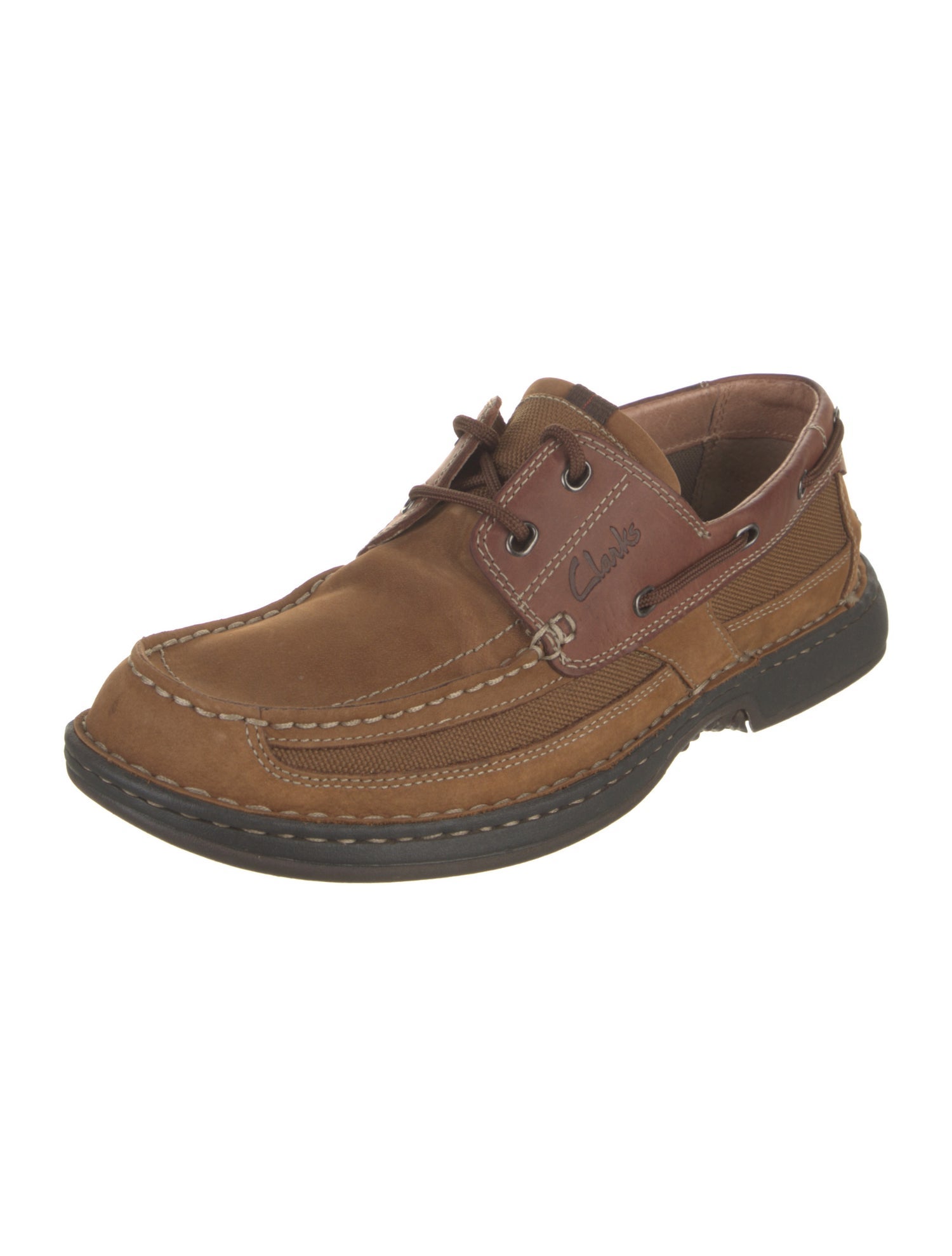 Clarks Leather Boat Shoes