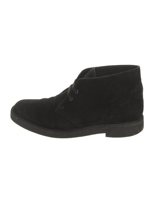 Clarks Suede Lace-Up Boots