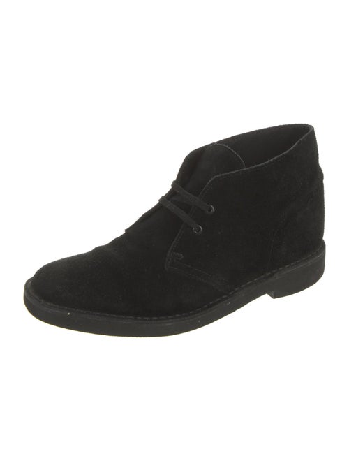 Clarks Suede Lace-Up Boots