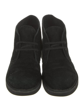Clarks Suede Lace-Up Boots