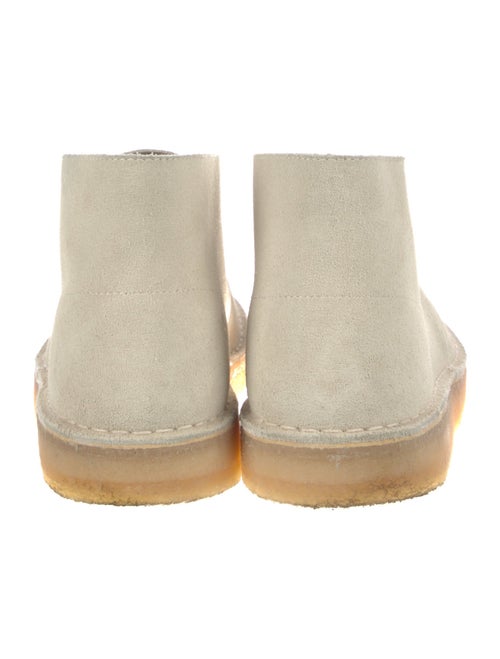 Clarks Suede Lace-Up Boots