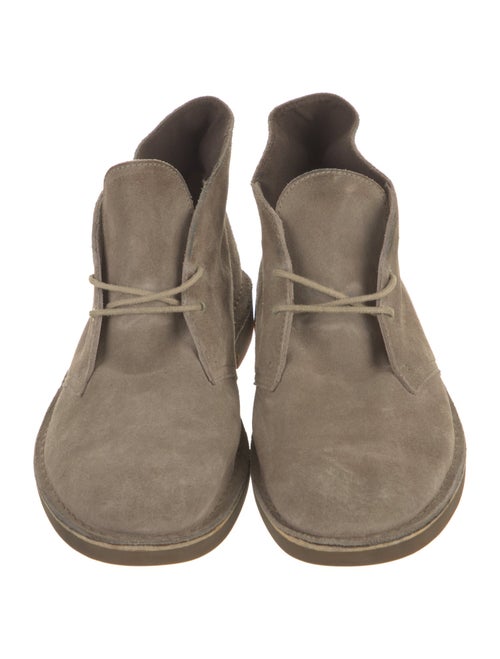Clarks Suede Lace-Up Boots