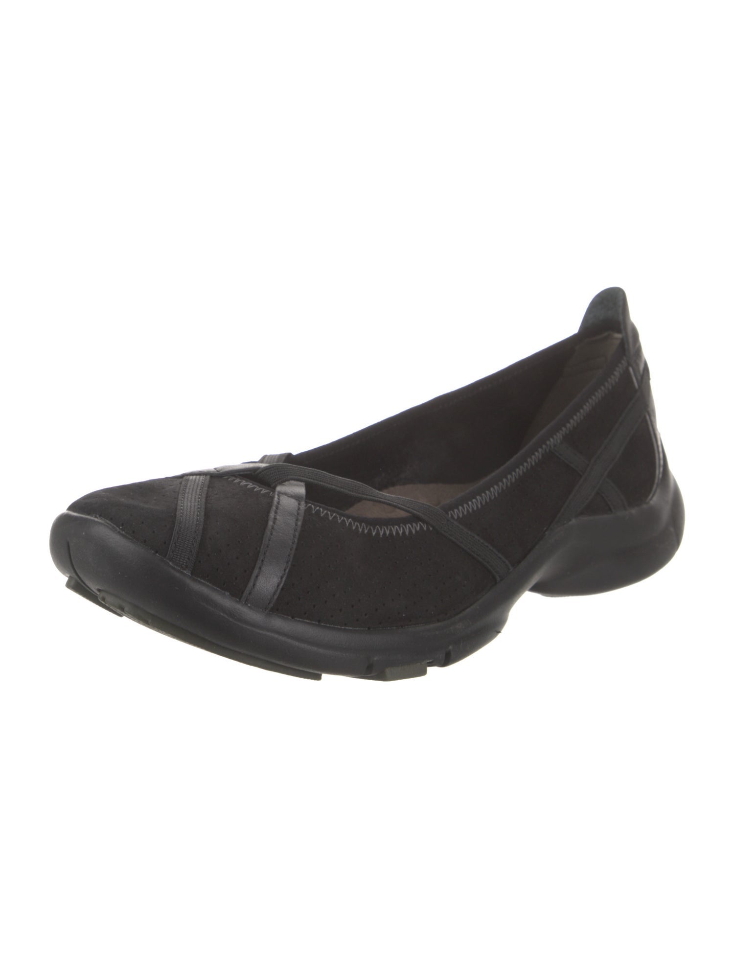Clarks Suede Flats