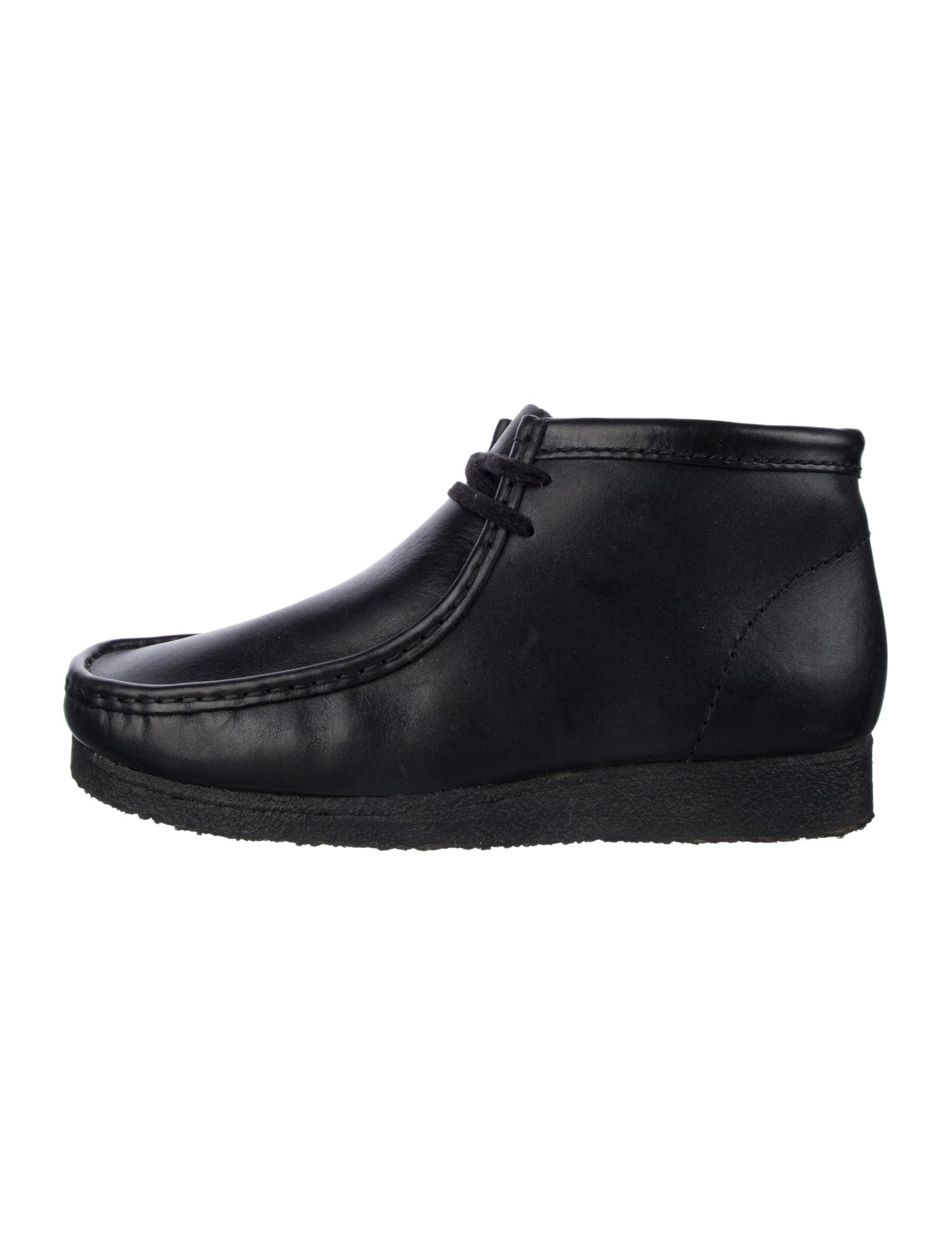 Clarks Leather Lace-Up Boots
