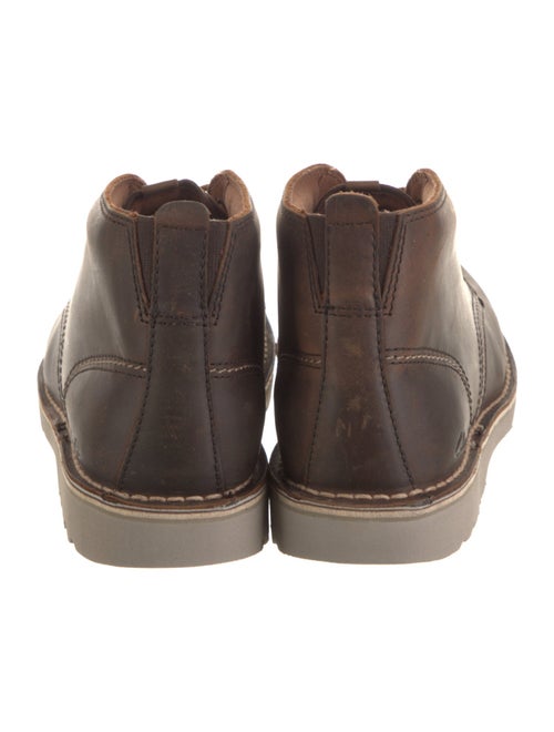 Clarks Leather Lace-Up Boots