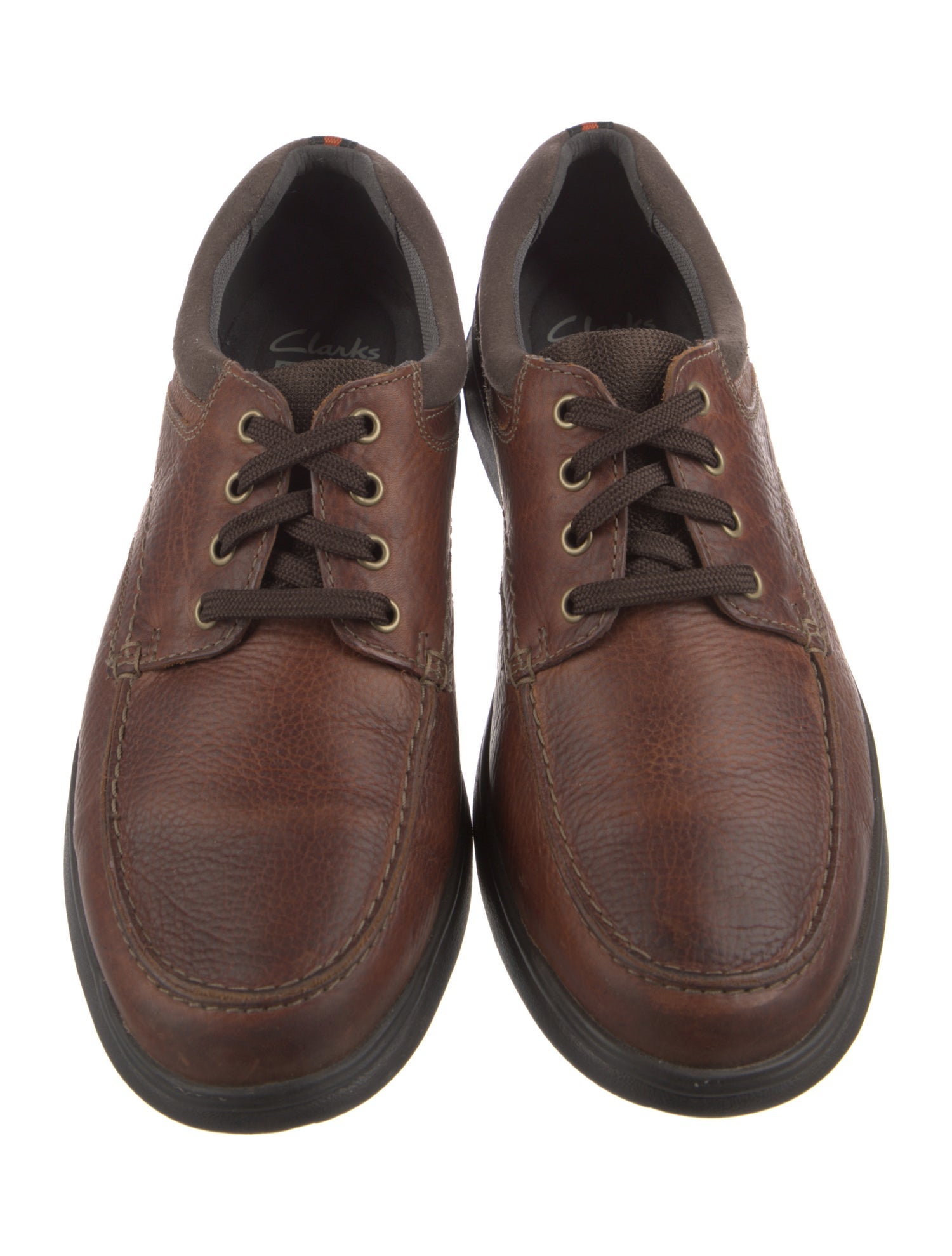 Clarks Leather Derby Shoes