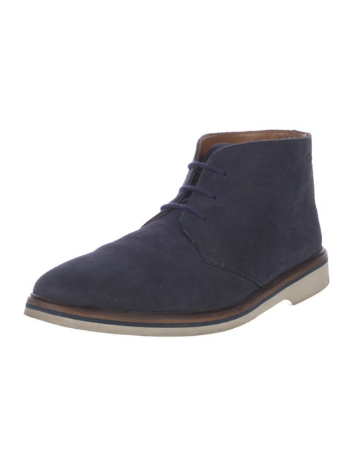 Clarks Suede Lace-Up Boots