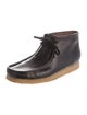 Clarks Leather Lace-Up Boots