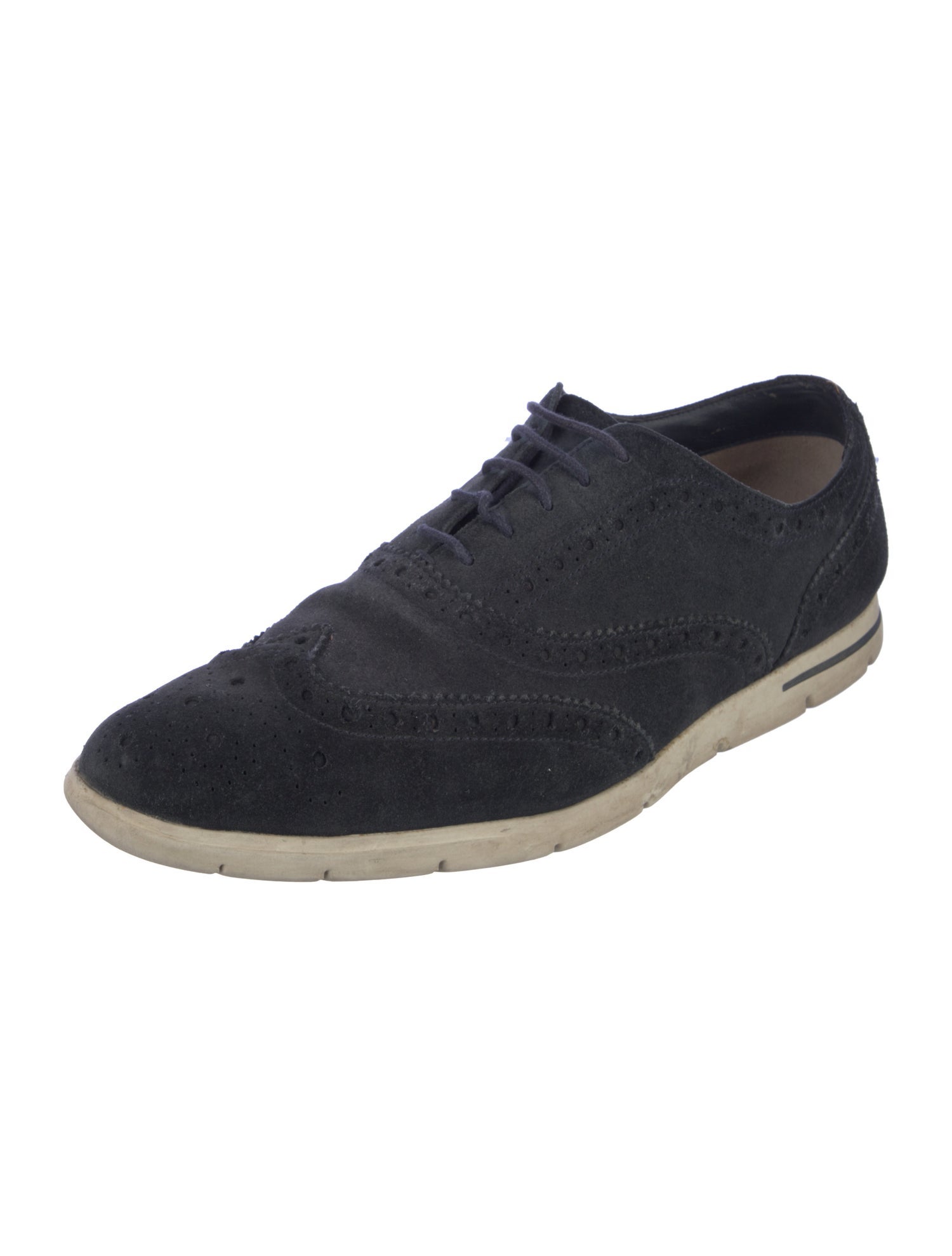 Clarks Suede Brogues