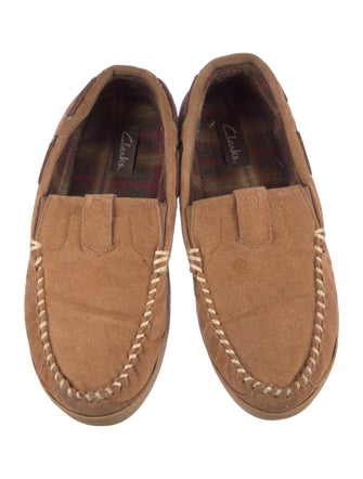 Clarks Suede Boat Shoes