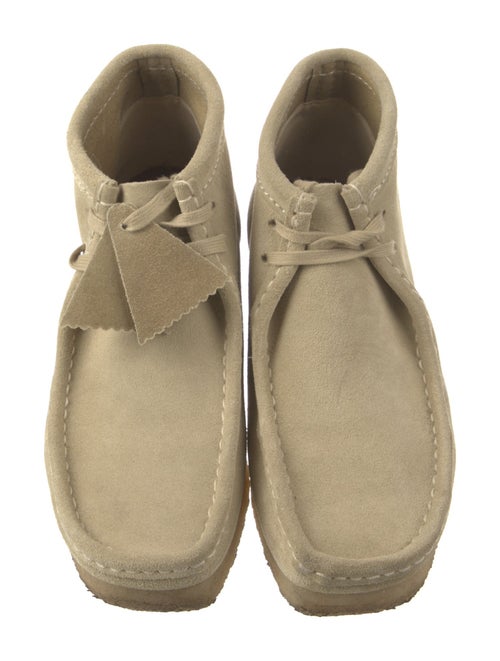 Clarks Suede Derby Shoes