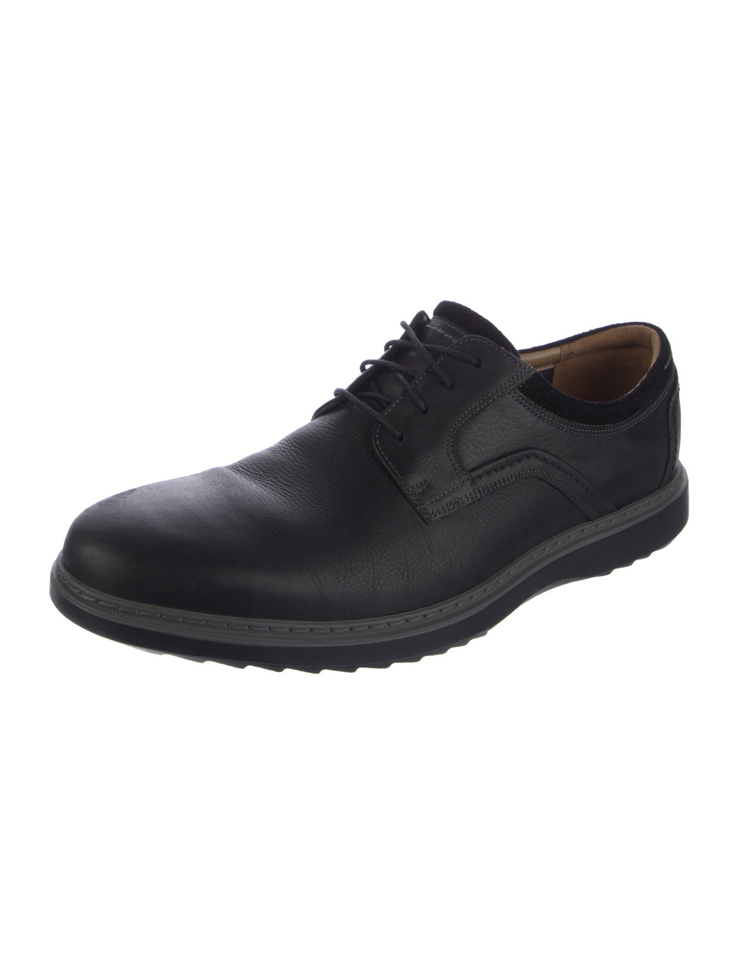 Clarks Leather Derby Shoes